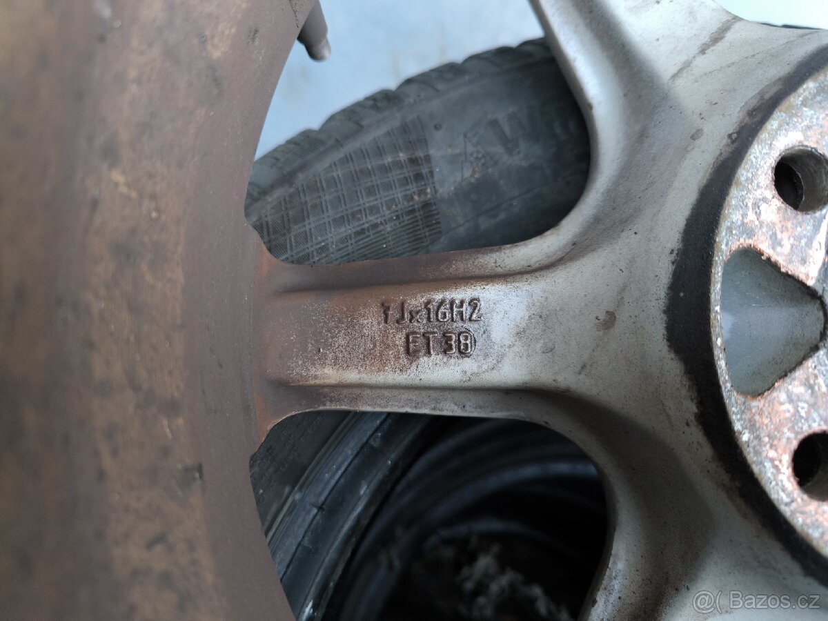 ALU R16 5x112 7jx16 et38 Rial - 2