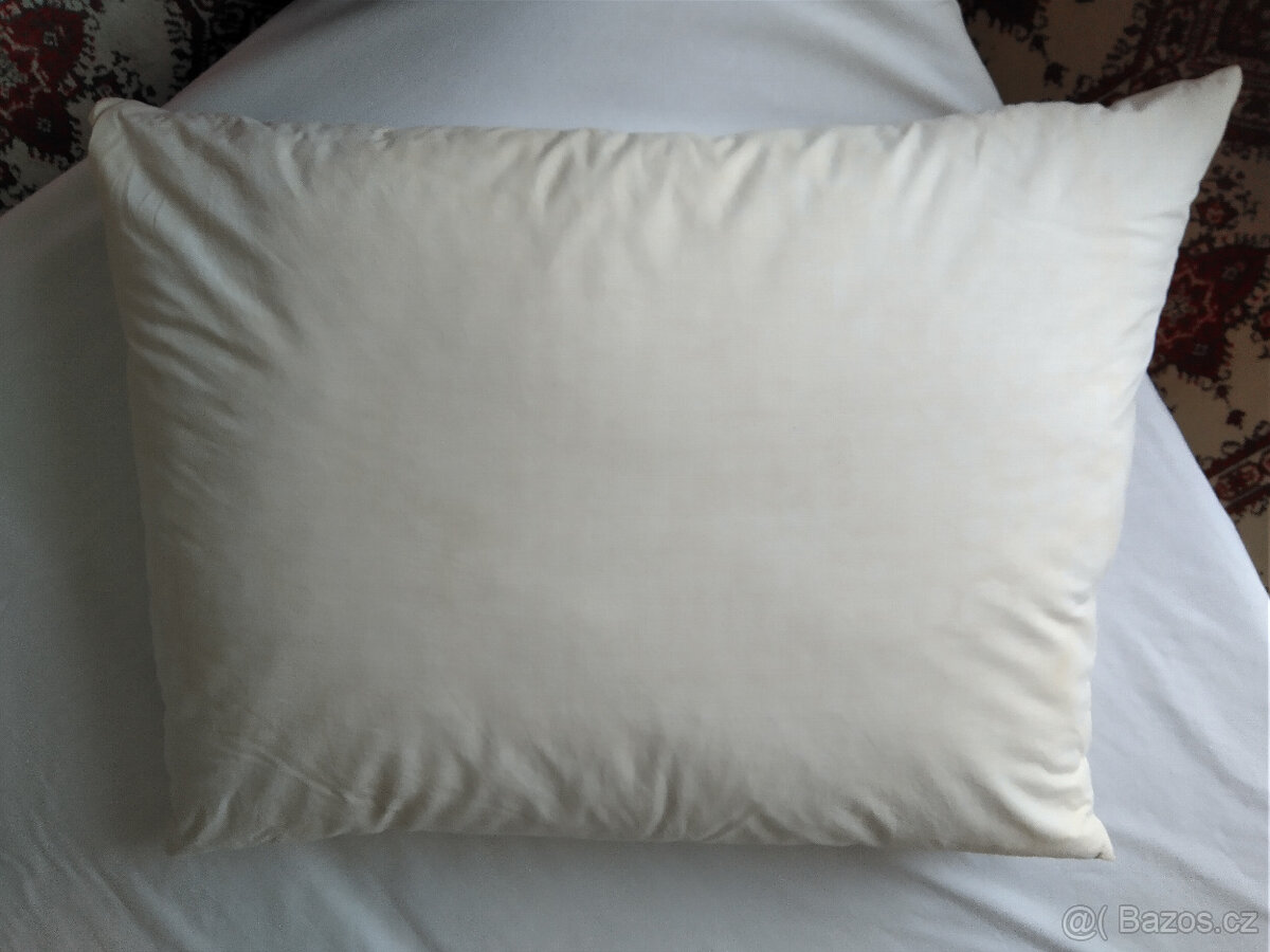 Péřový polštář bílý - 2
