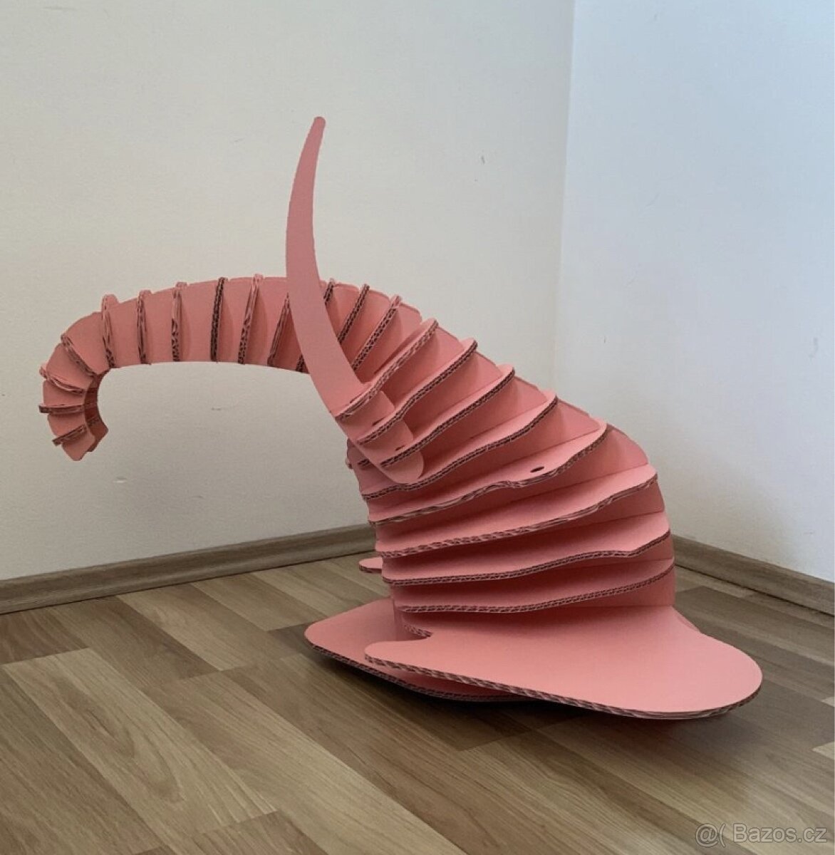 Kartonovy slon na zed - 2