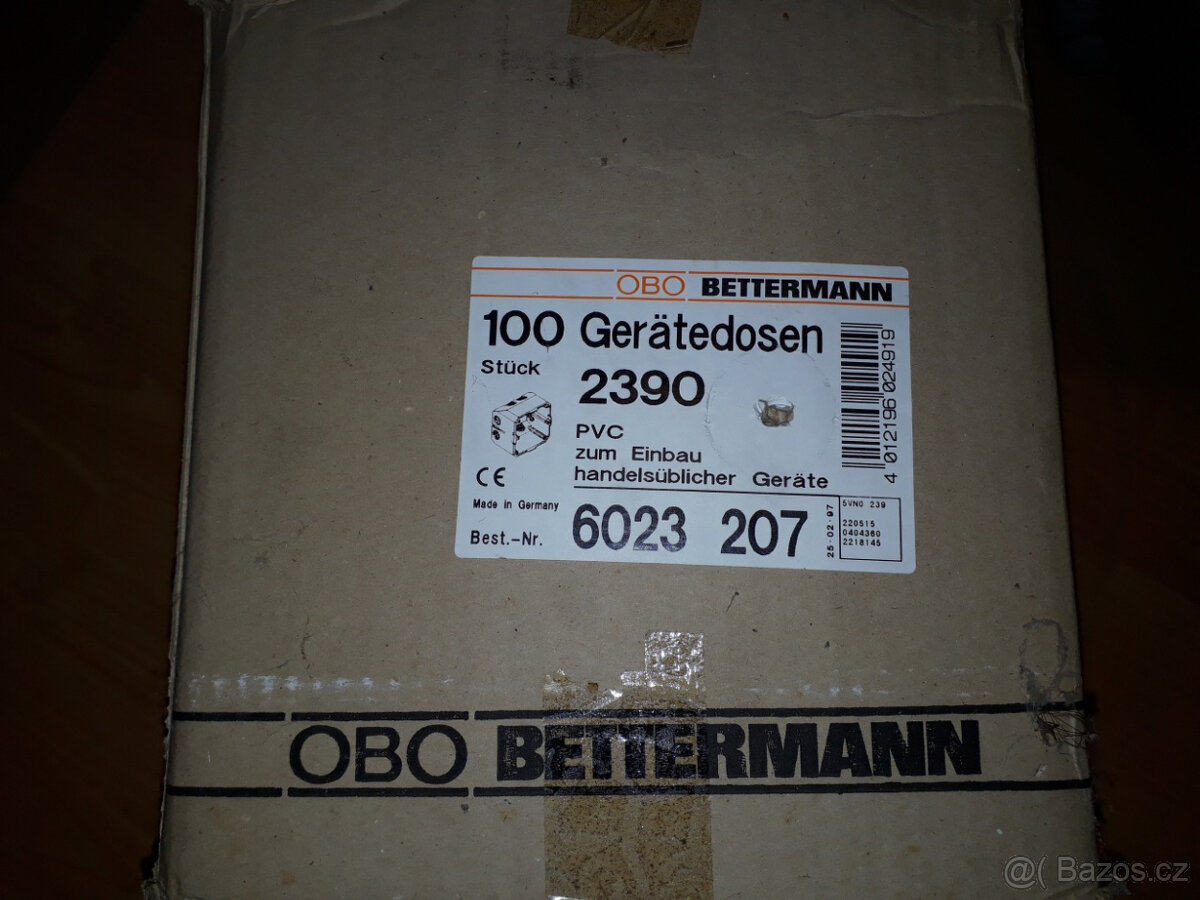 Instalační krabice OBO (až 90ks) - 2