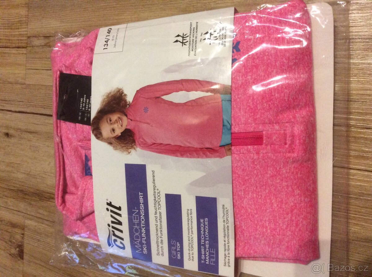 Crivit Lidl Dívčí funkční triko 134/140 - 2