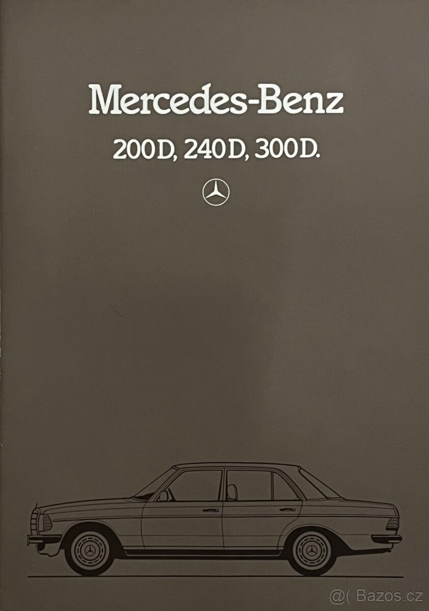 Mercedes W123 prospekty - 2