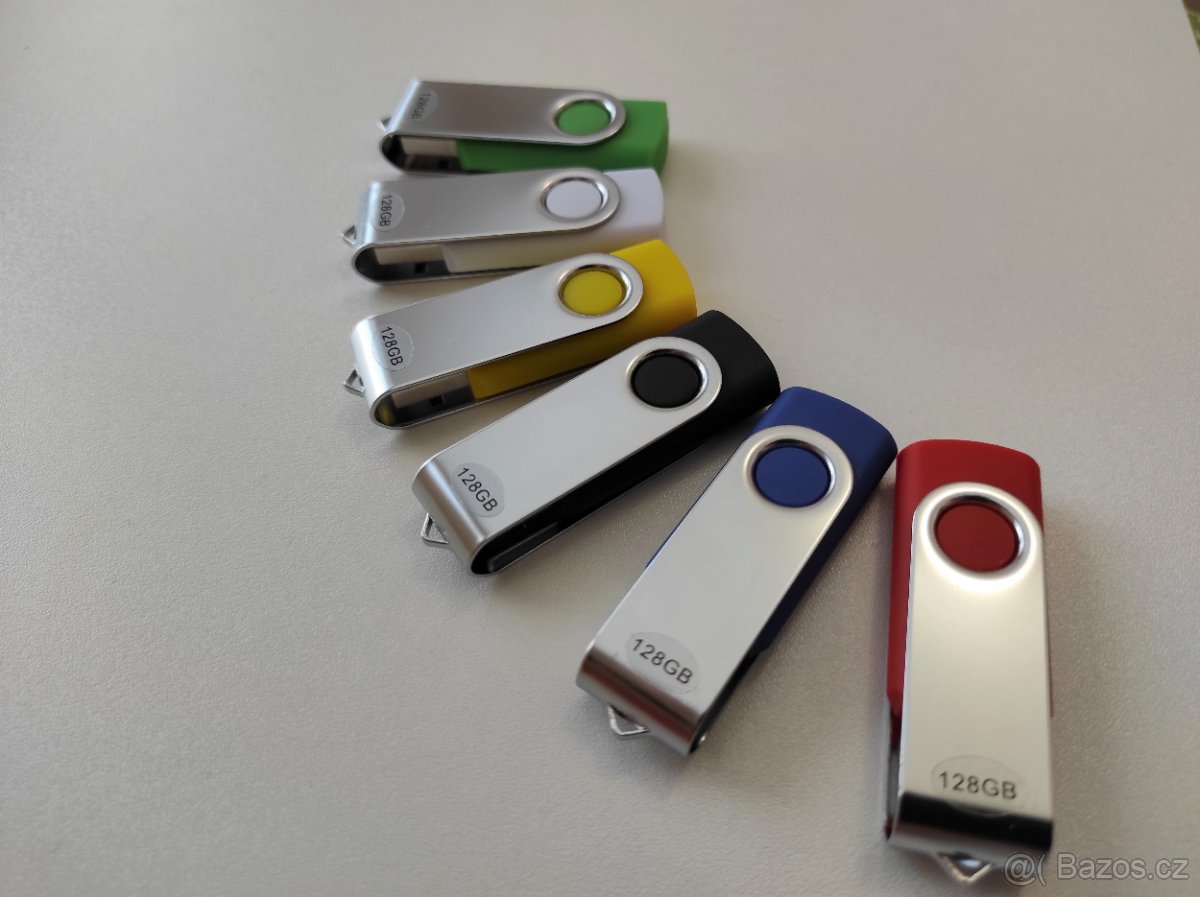 USB Flash disk - 128 GB, více barev - 2