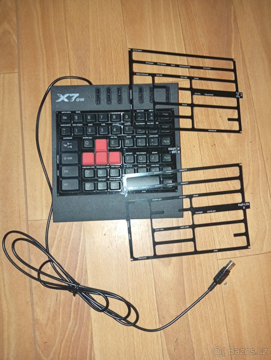Herní klávesnice A4Tech X7-G100 - 2