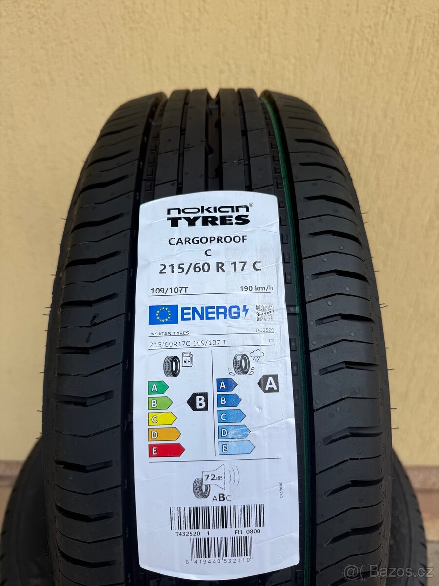 Nokian Cargoproof 215/60/17 C - 2