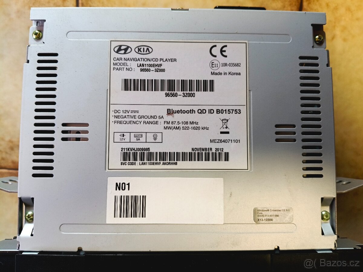 Hyundai i40 r.v. 2012 - rádio - 2