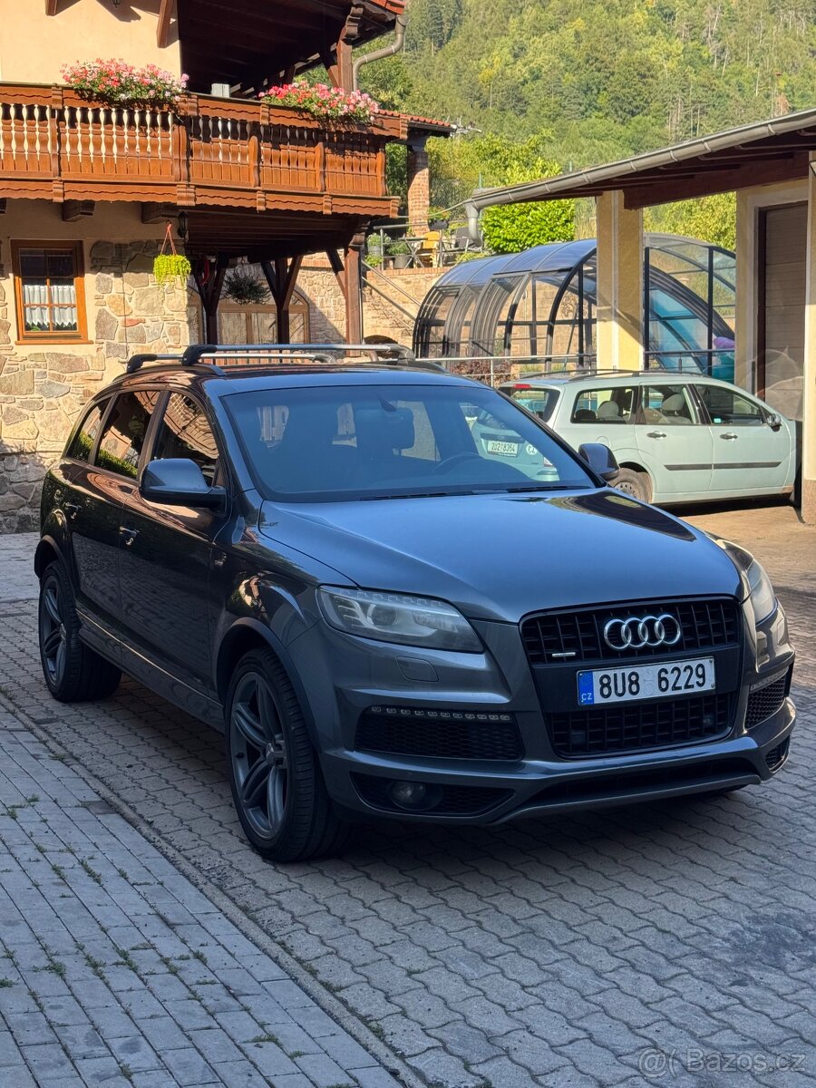 Audi Q7 3.0 TDI 180kw Quattro,ČR,DPH,7 míst - 2