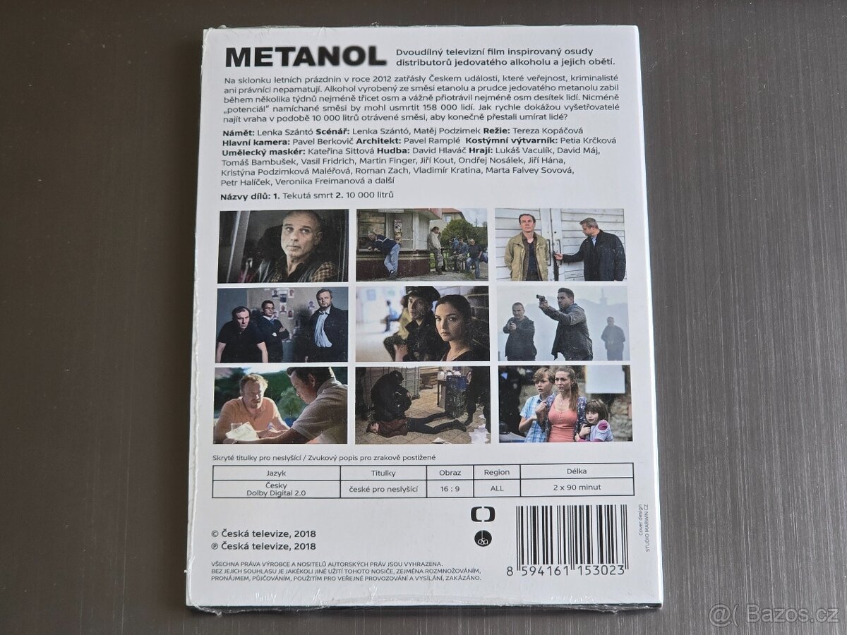METANOL (DVD digipack) Lukáš Vaculík - 2