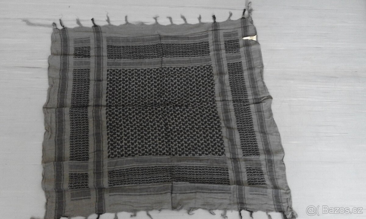 ARMY Šátek MIL-TEC 115X110, Khaki, NOVÉ - 2