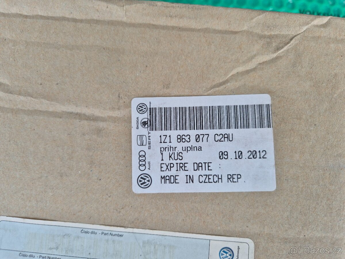 odkládací přihrádka Škoda Octavia 1Z1863077C2AU - 2