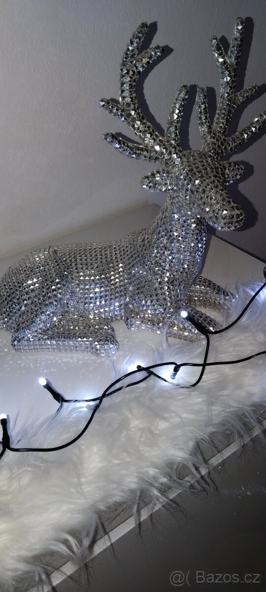 Vánoční dekorace Jelen - 2