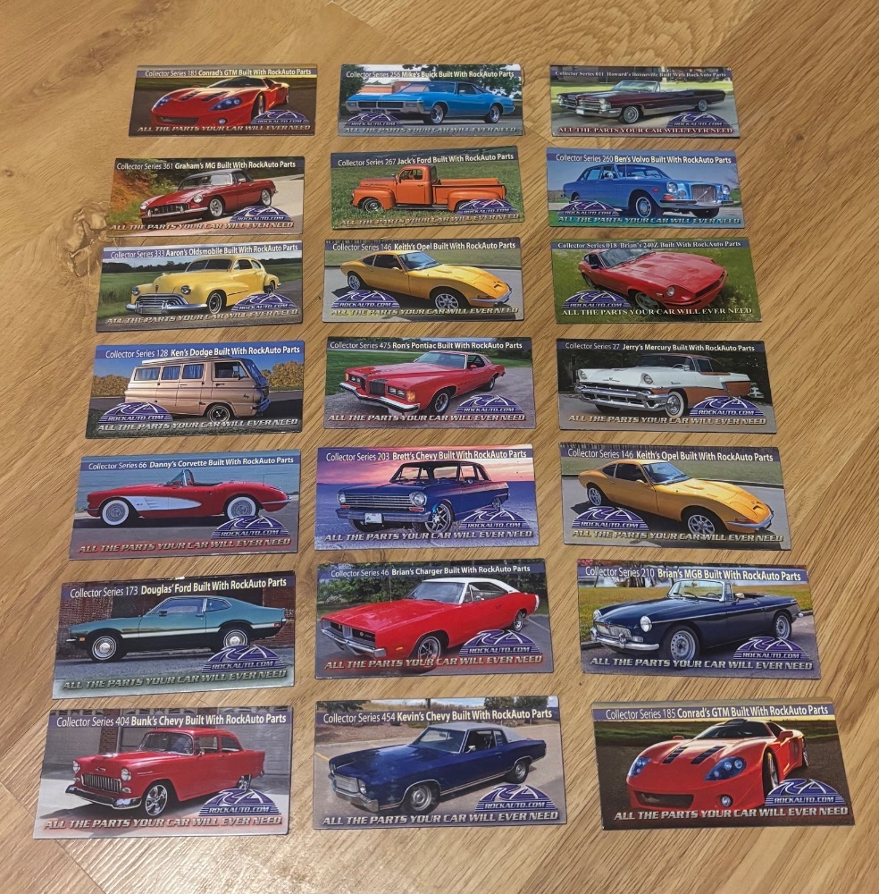 Originální magnetky RockAuto - 2