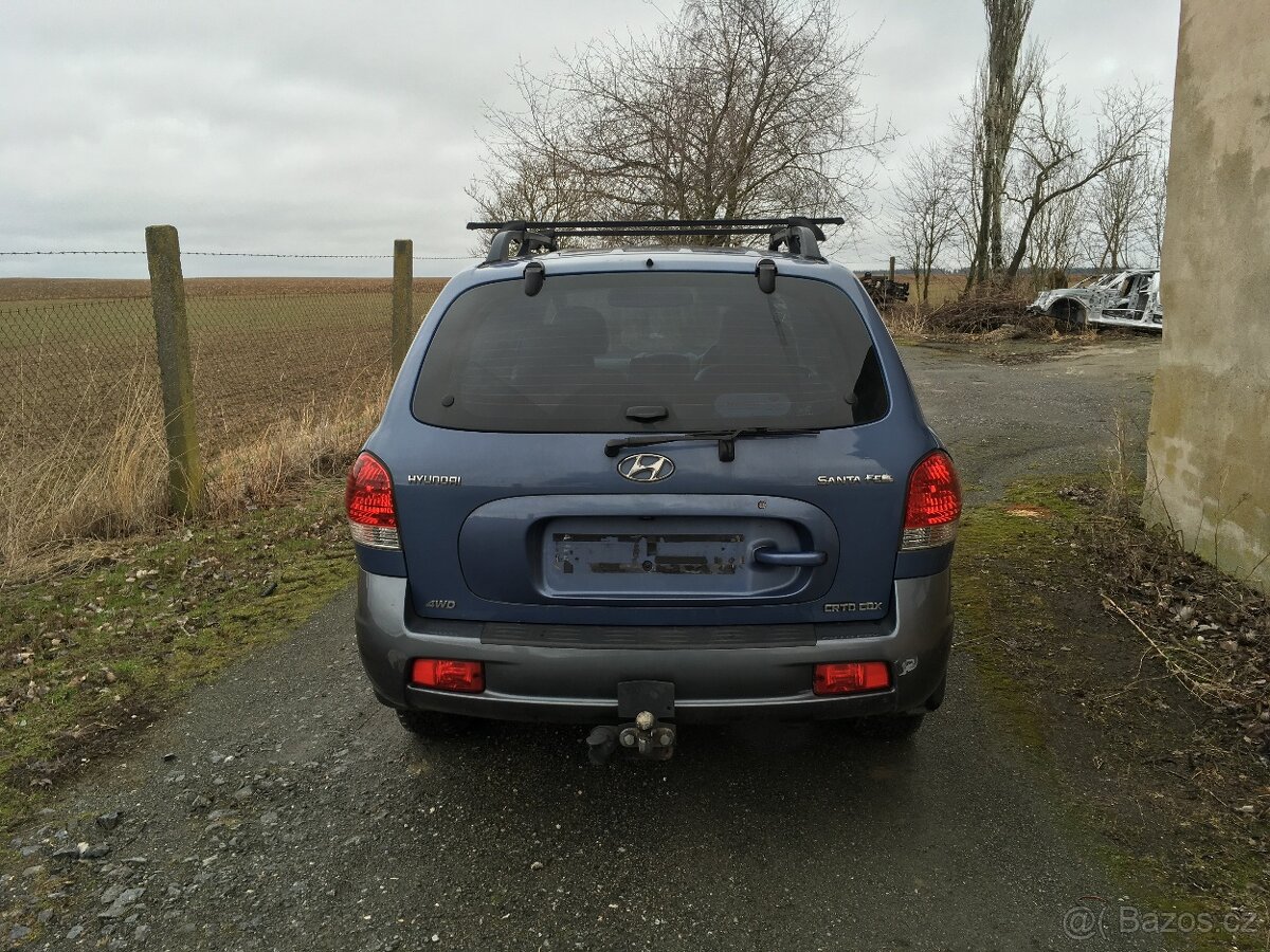 hyundai santa fe 2.0 crdi 83kw 2005 náhradní díly - 2