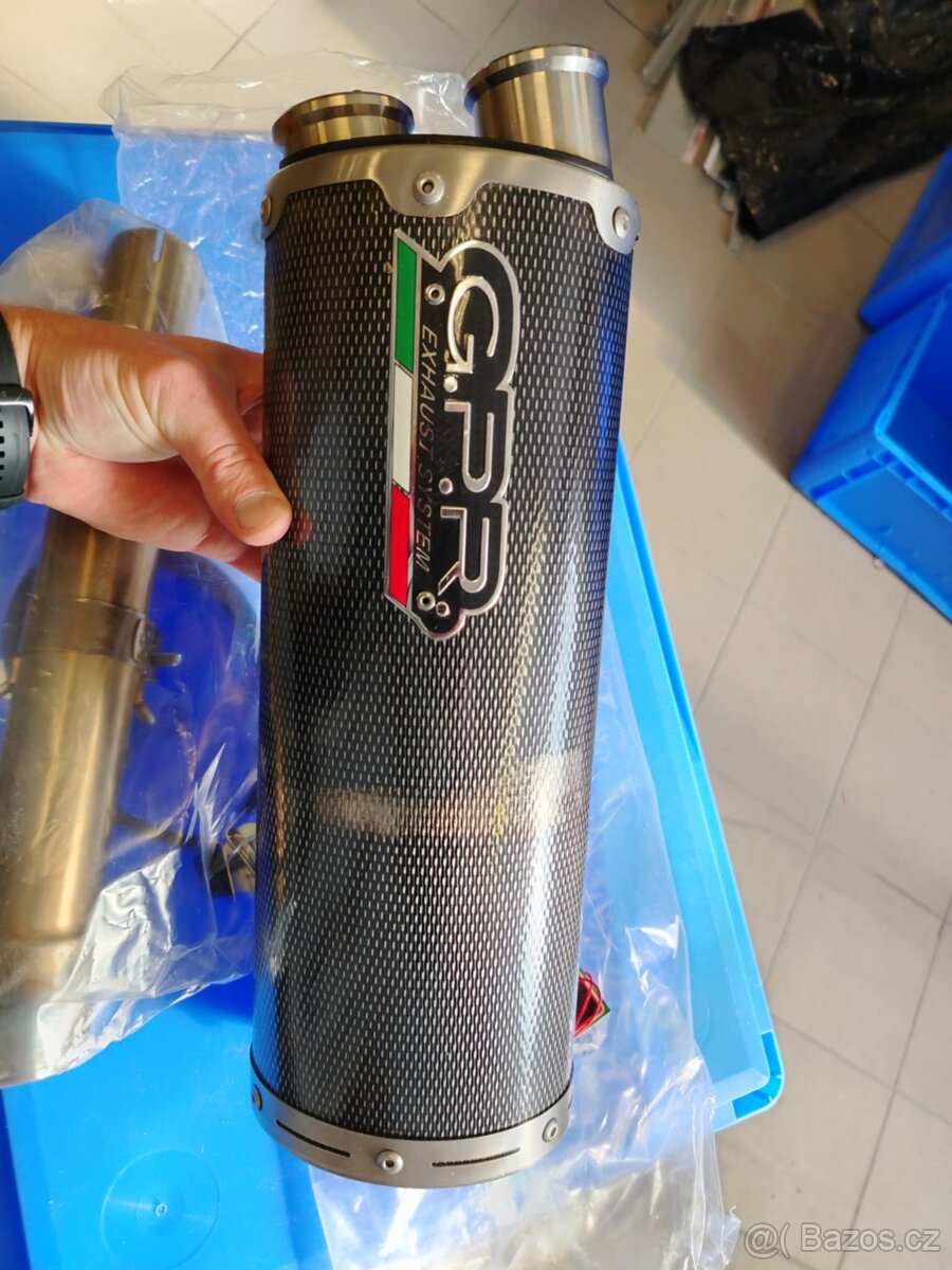 Koncovka výfuku Slip-on GPR DUAL na Yamaha Tenere700 21-24 - 2
