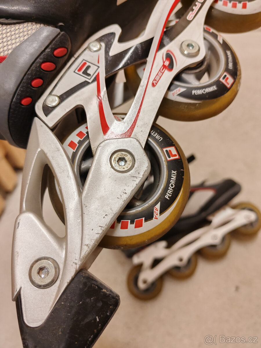 Kolečkové bruske FILA Helix 46 Alu, velikost 44 - 2