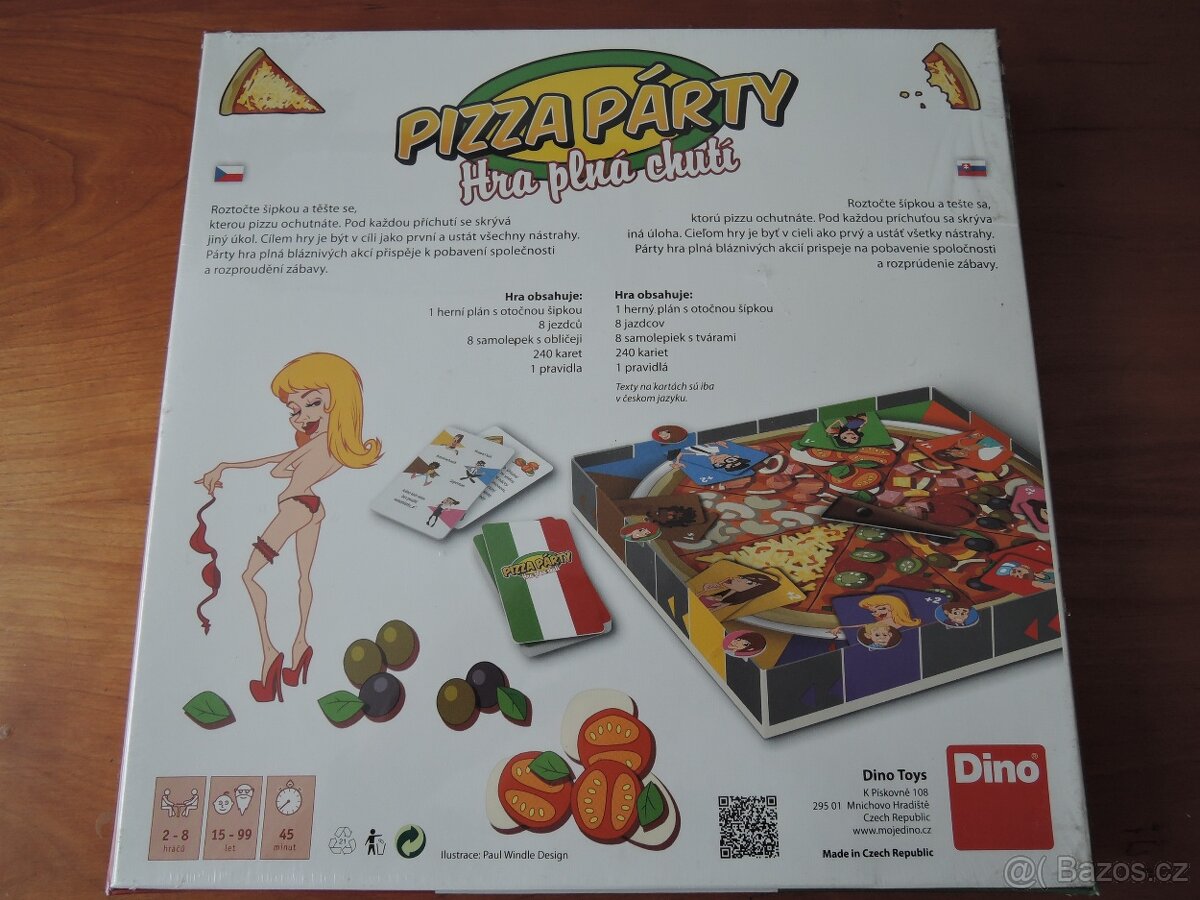 Pizza párty - Hra plná chutí, originál zabalená - 2