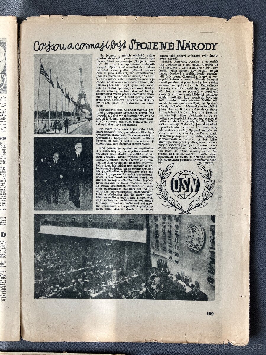 Prodám časopisy Vpřed/Junáci vpřed - 2