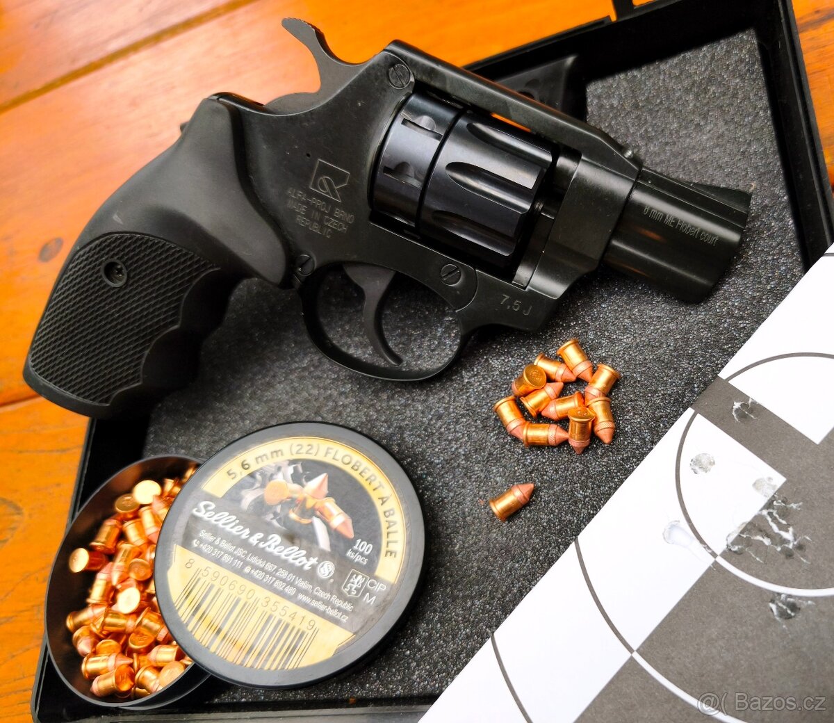 6mm Flobert ALFA - PROJ BRNO CZ kategorie D - 2