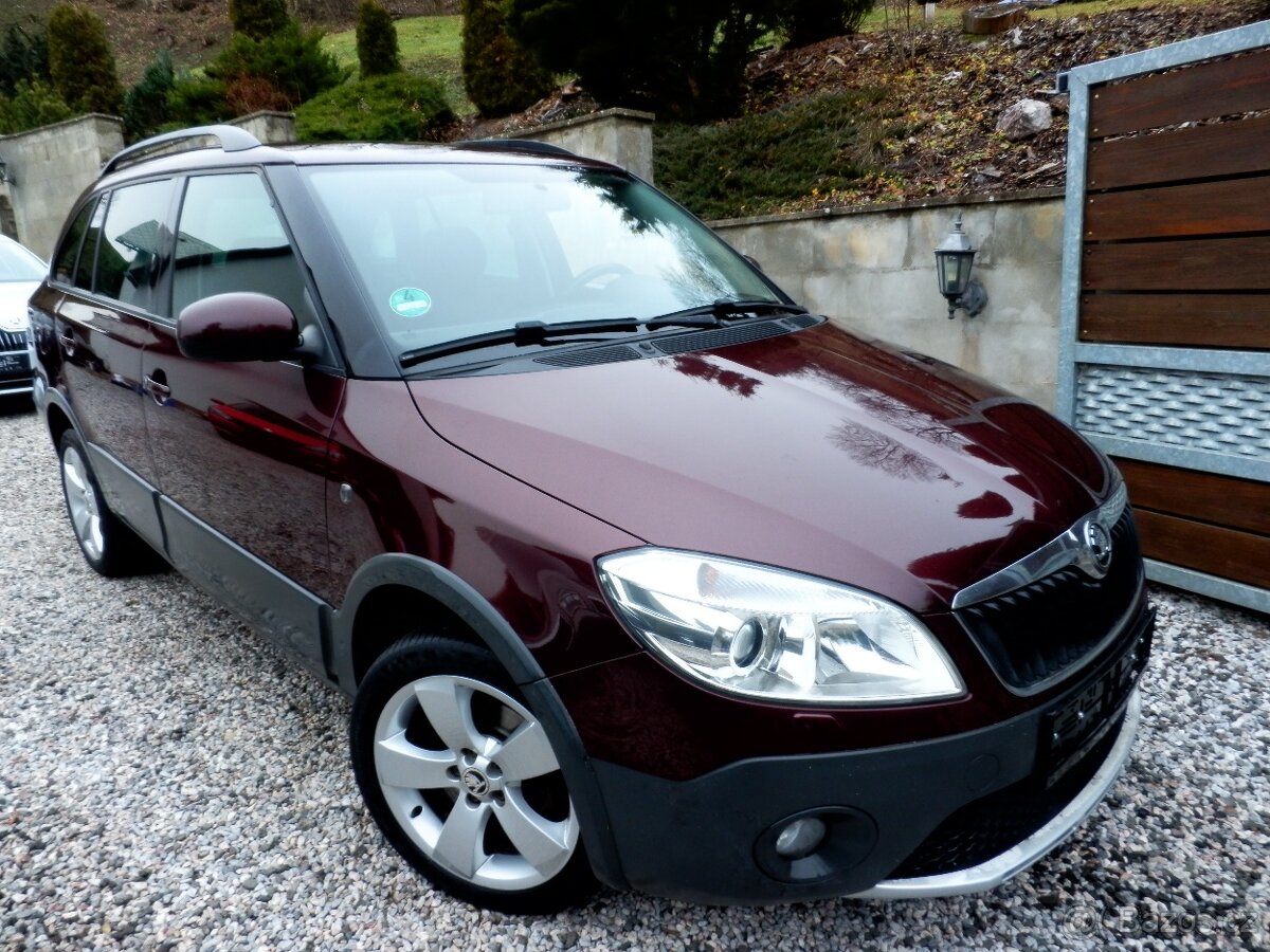 ŠKODA FABIA COMBI II SCOUT 1,6 TDi 77 KW TOP STAV 2014 - 2
