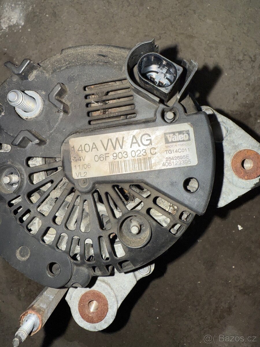 Alternátor 06f903023c Škoda vw audi 140a - 2