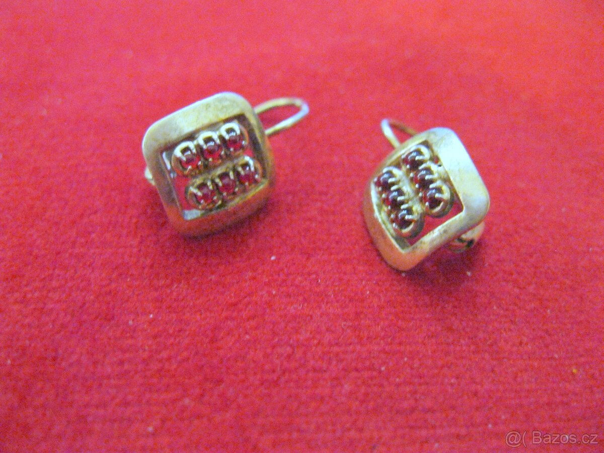 Stříbrné náušnice - 2