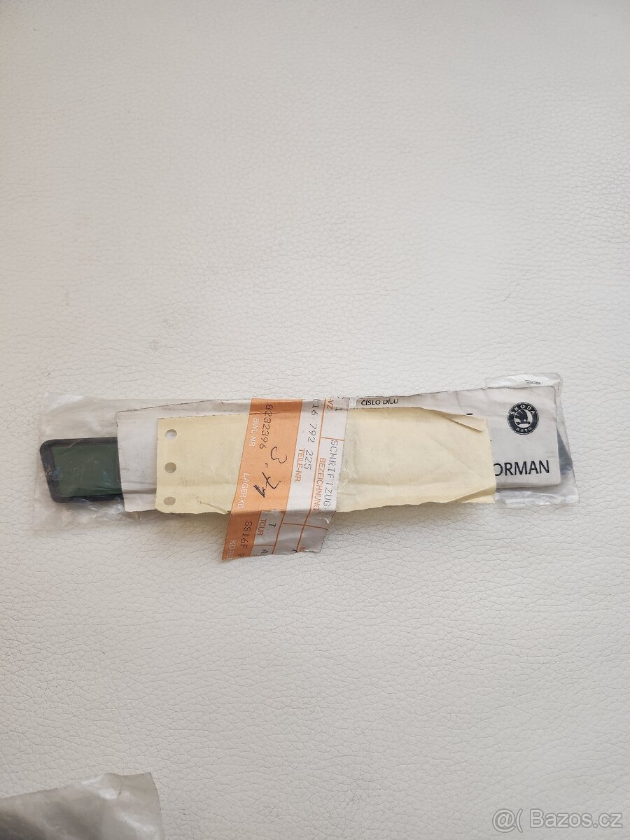 Nápis Škoda Forman - 2