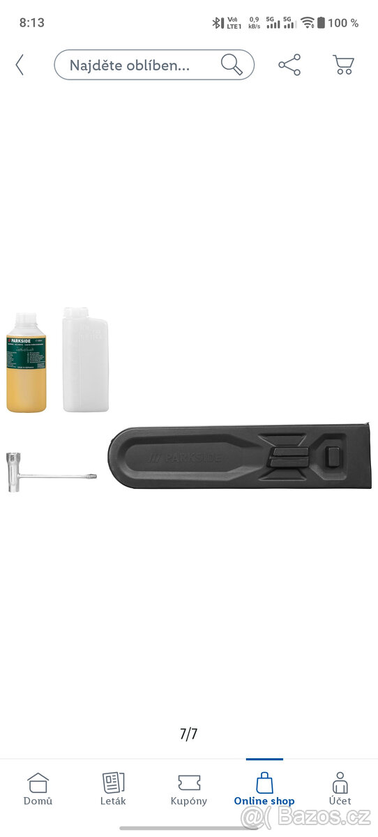 motorová pila parkside nová v záruce - 2