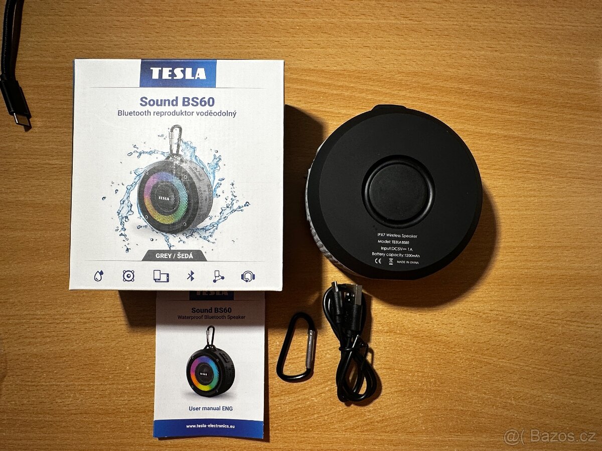 Bluetooth reproduktor TESLA Sound BS60, nový - 2