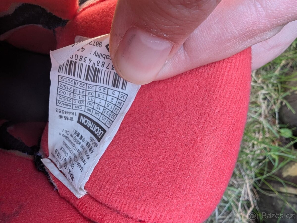 kolečkové brusle Decathlon vel. 32-35 - 2