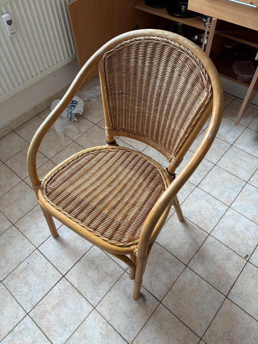 Ratanová židle (pár) - 2