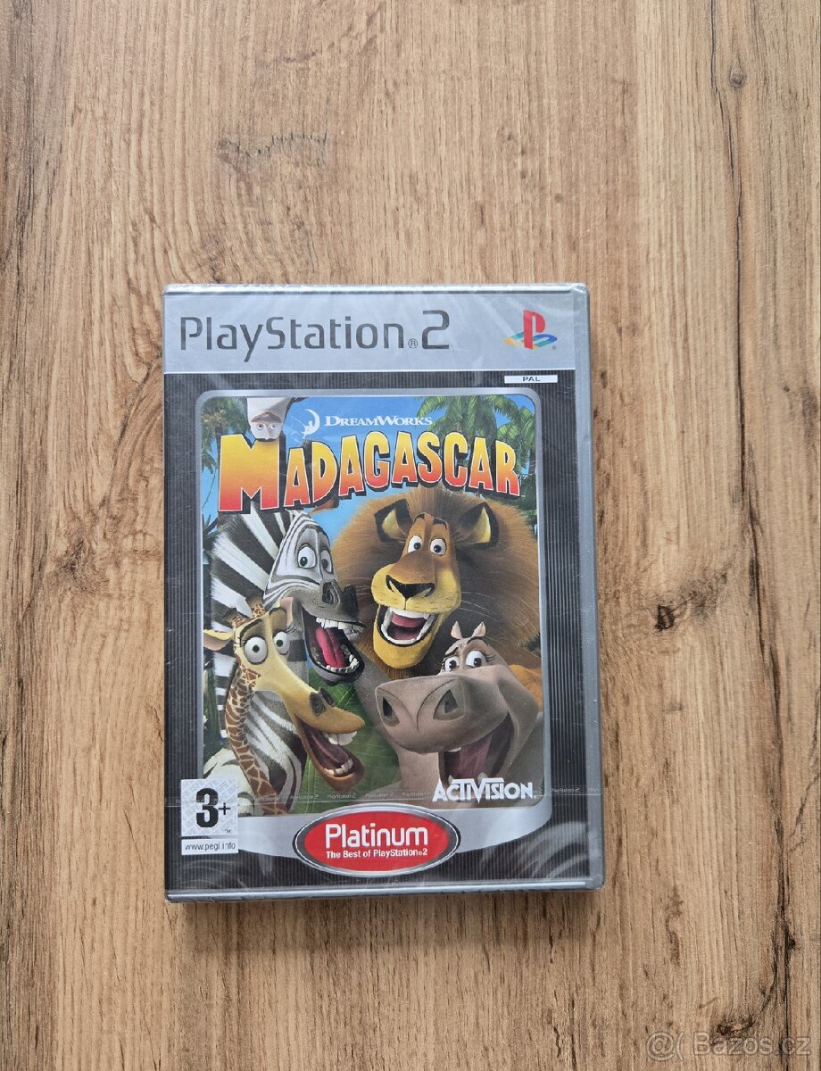 PS2 hra Madagascar, zabalená, sealed - 2