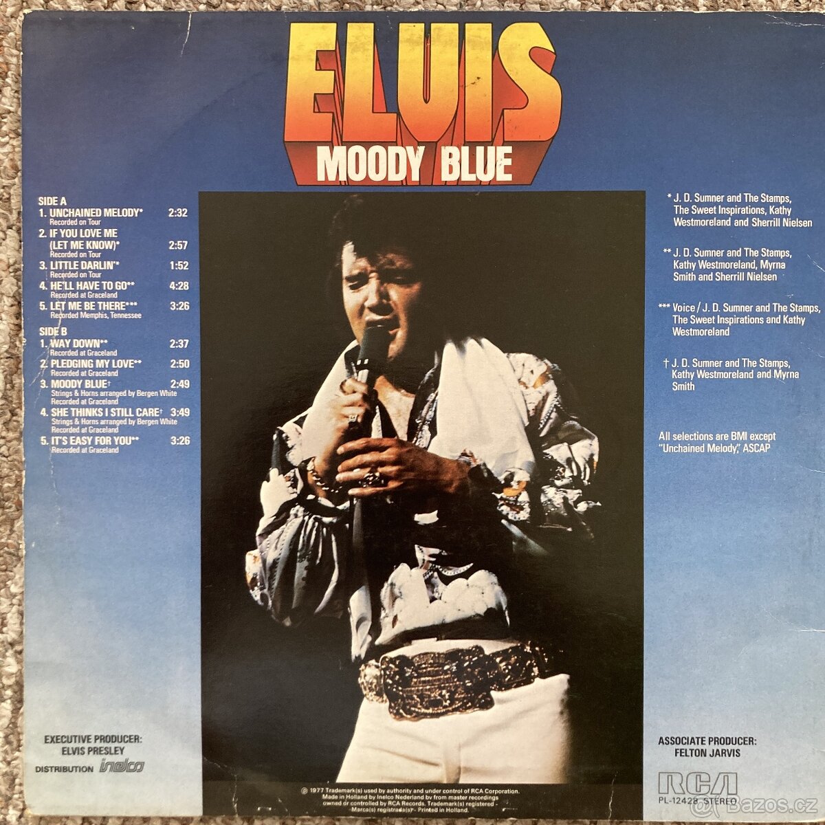 LP Elvis - Moody Blue - 2