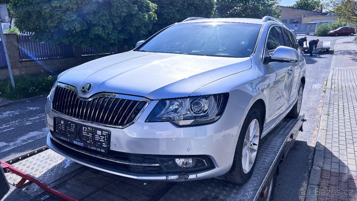 Vůz na díly Škoda Superb 2 FL kombi 2014 CFGB PPX LA7W - 2