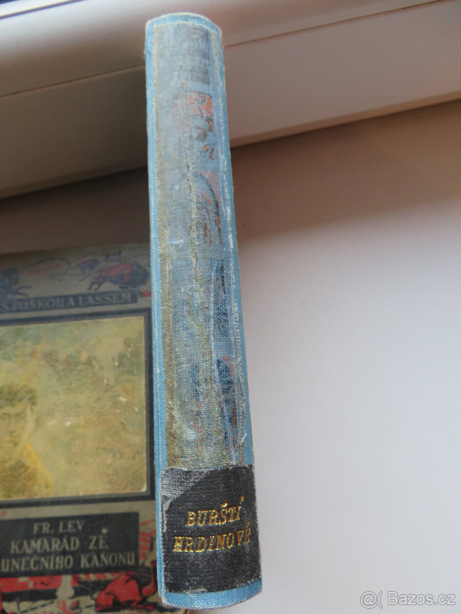 DOBRODRUŽNÉ, BURŠTÍ HRDINOVÉ 1936, ilustrace BURIAN - 2