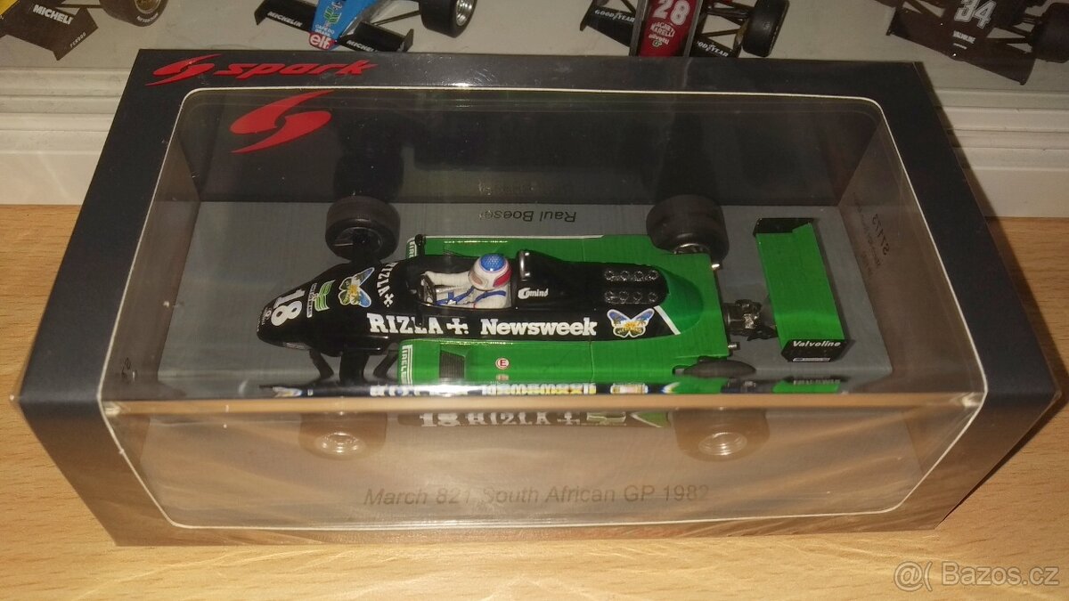 F1 March 821 #18 Raul Boesel 1982 So. African GP Spark 1:43 - 2