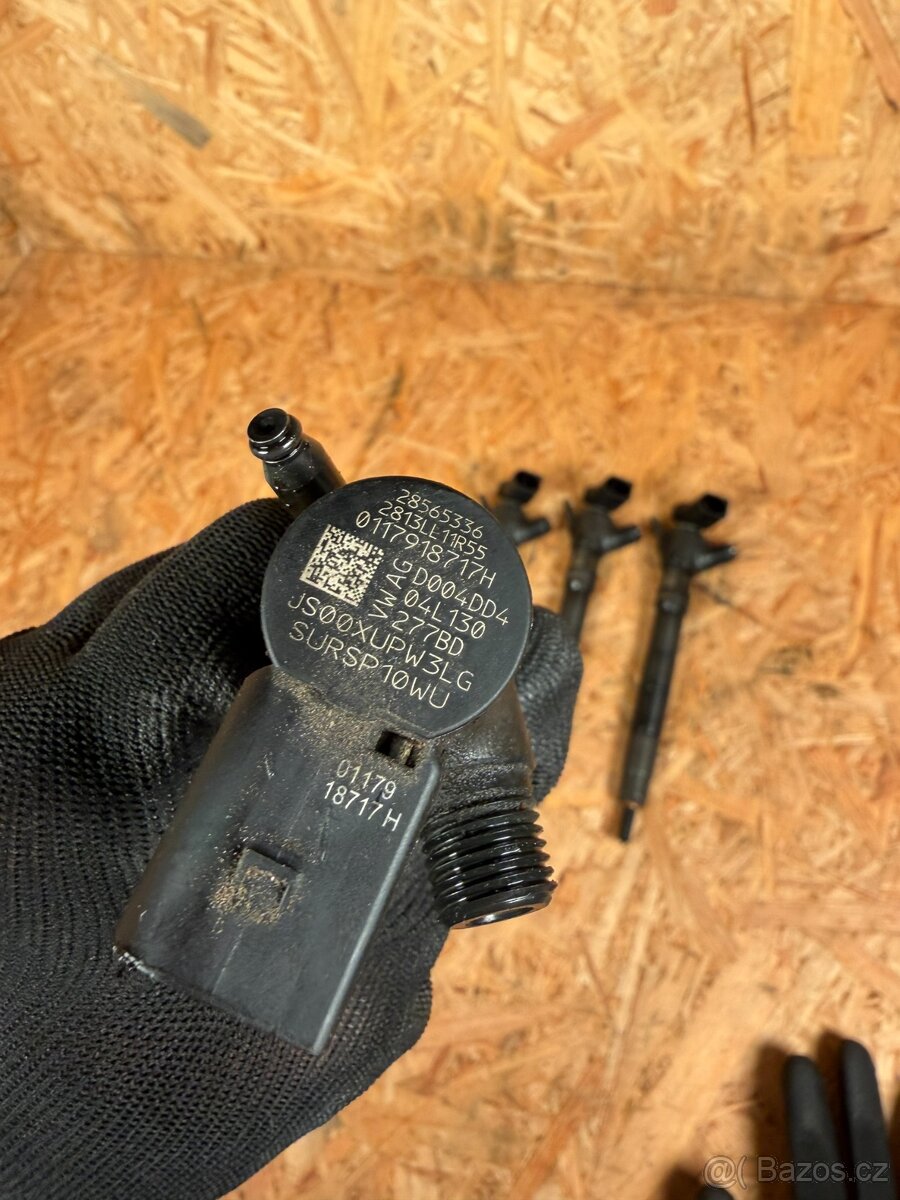 Vstřiky 1.6 TDI 85kw, 04L 130 277 BD, Škoda VW - 2