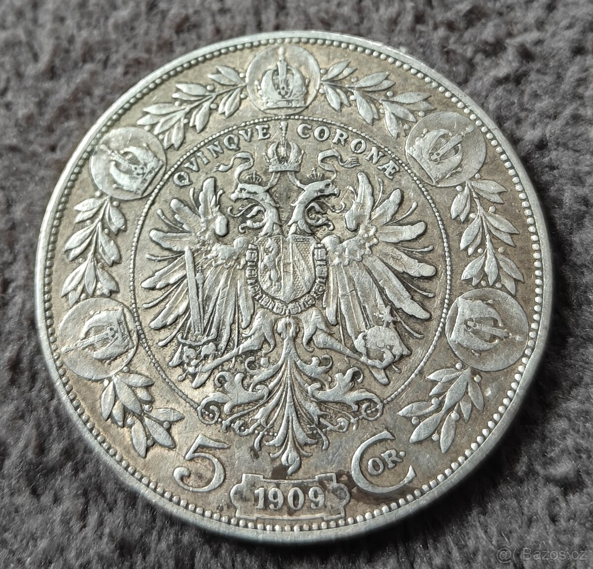 5 korun 1909 Franz Josef - 2