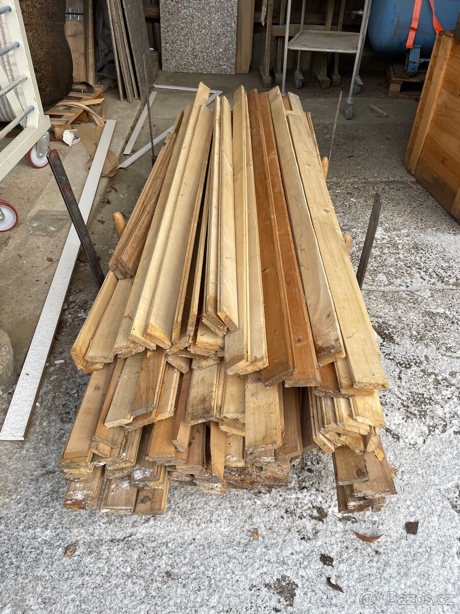 Topolové palubky do sauny – použité - 2