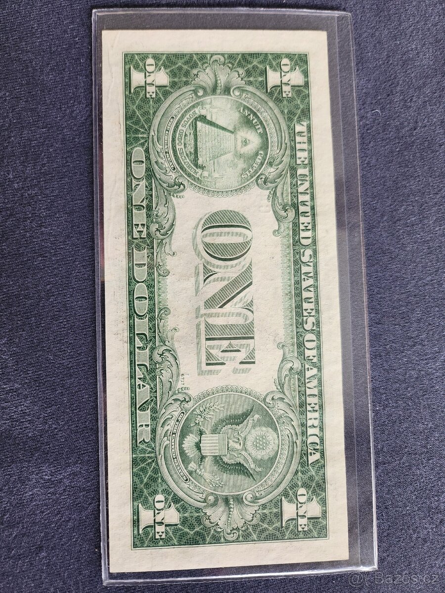 1 USD silver certificate - 2