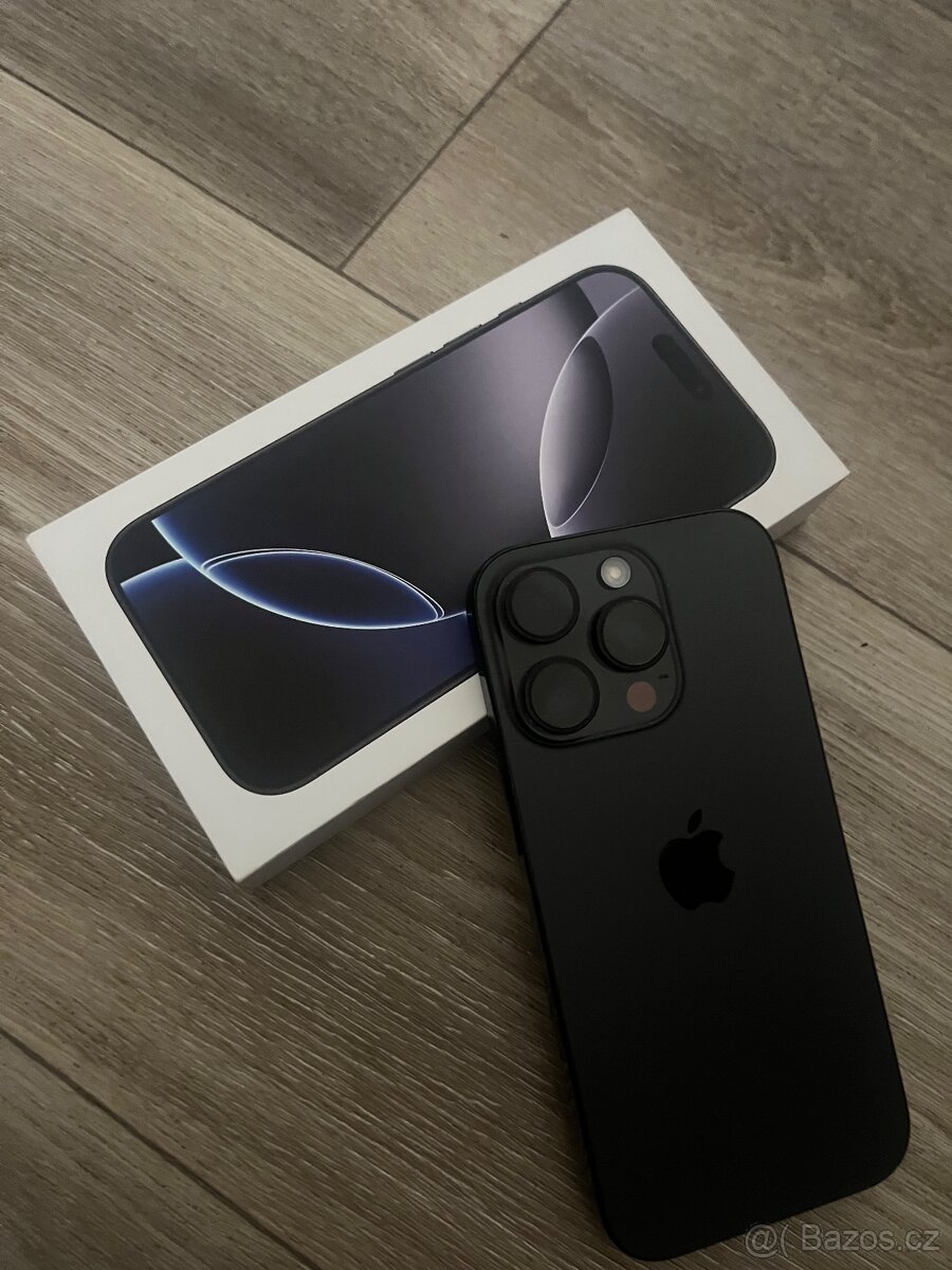 iPhone 16 pro 128 gb, černý, TOP stav - 2