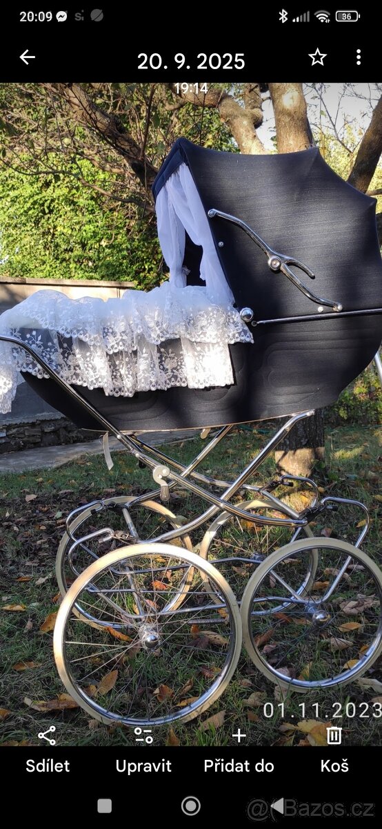 Retro kočárek - 2