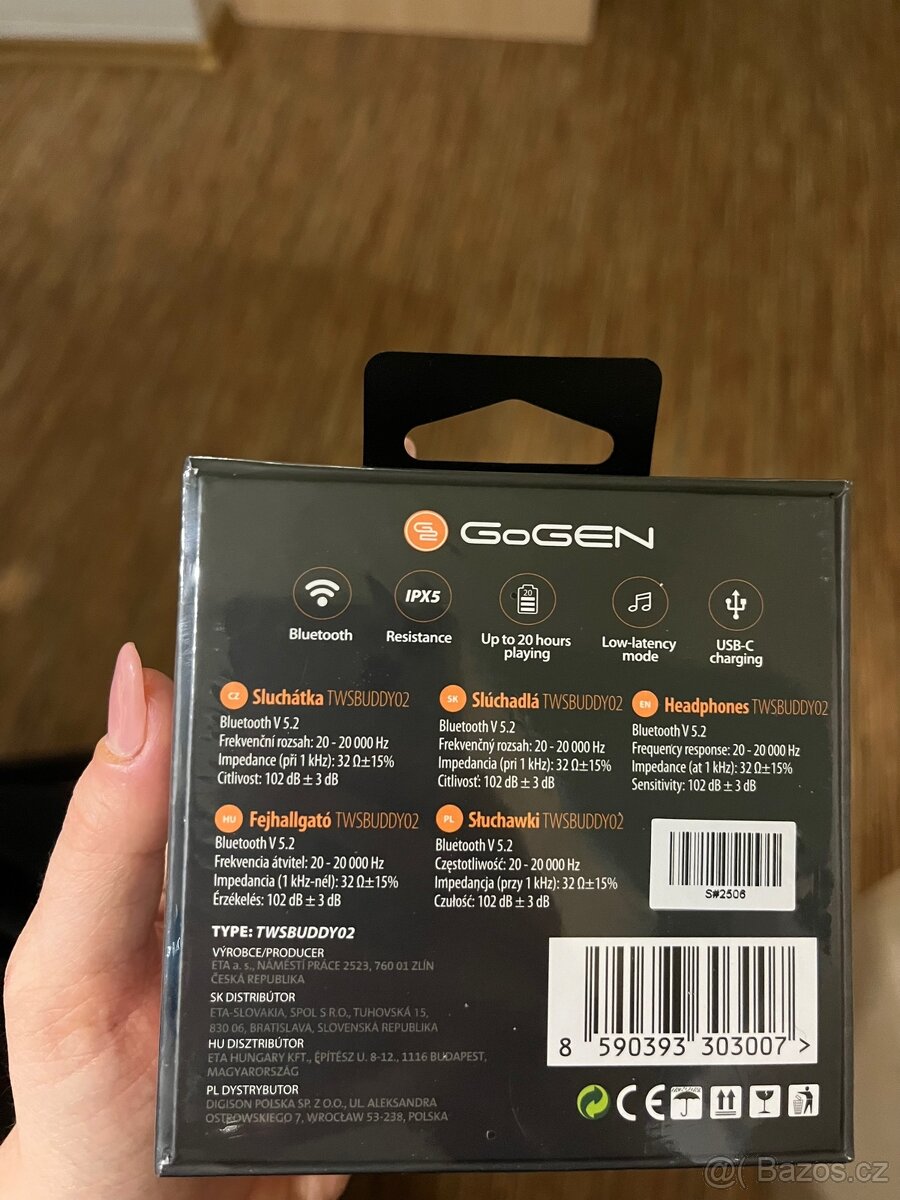 Sluchátka GoGEN - 2
