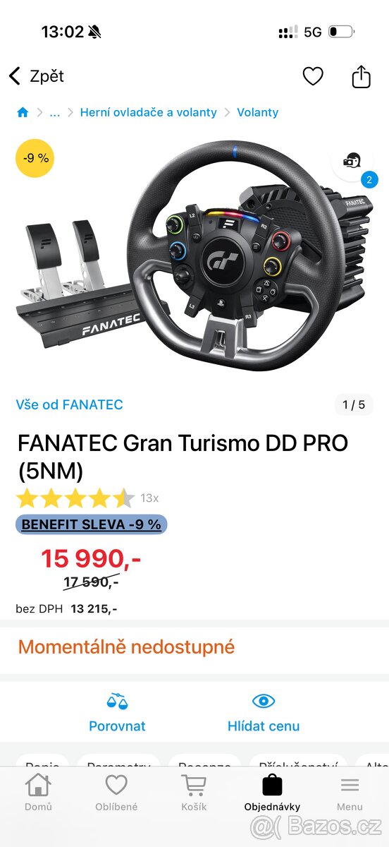 Závodní simulátor pro PS5 - 2