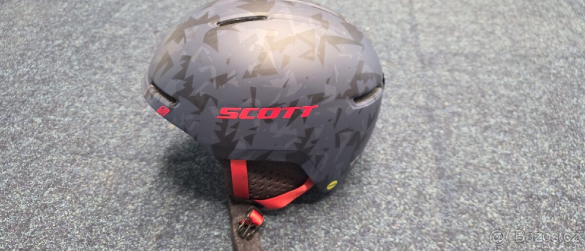 Lyžařská helma Scott + brýle head - 2