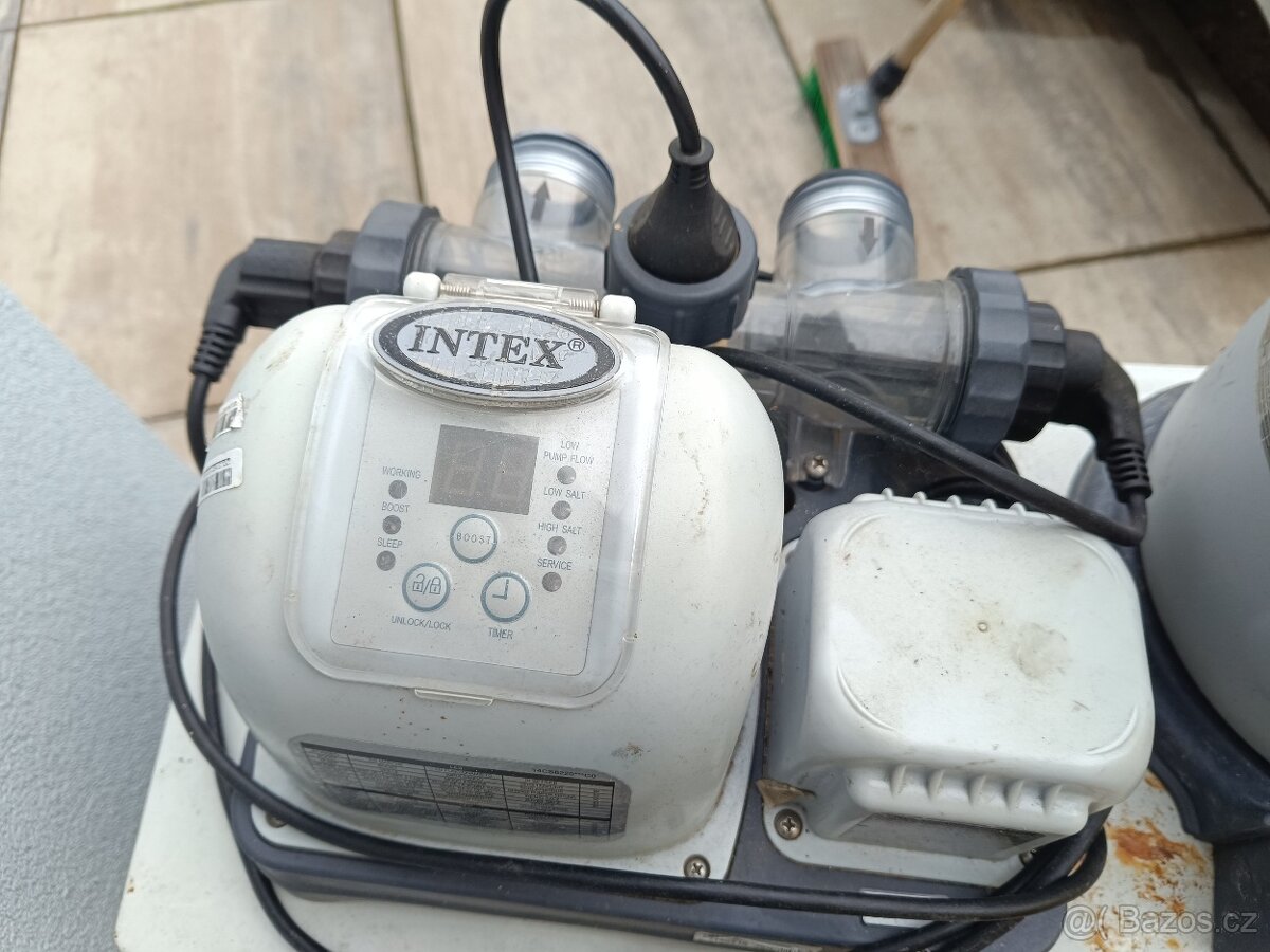 Bazénový set, čerpadlo, solinator, filtrace, hadice, přísluš - 2