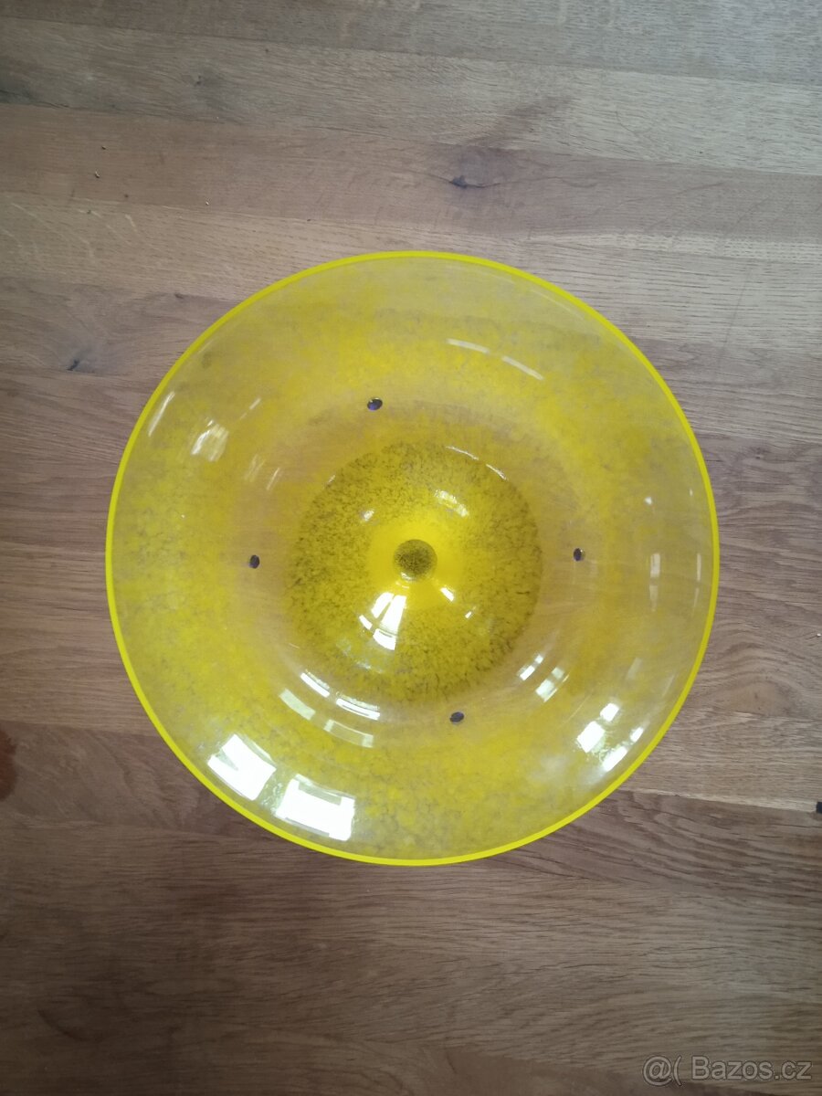 Miska se stopkou na cukroví, oříšky.... - 2