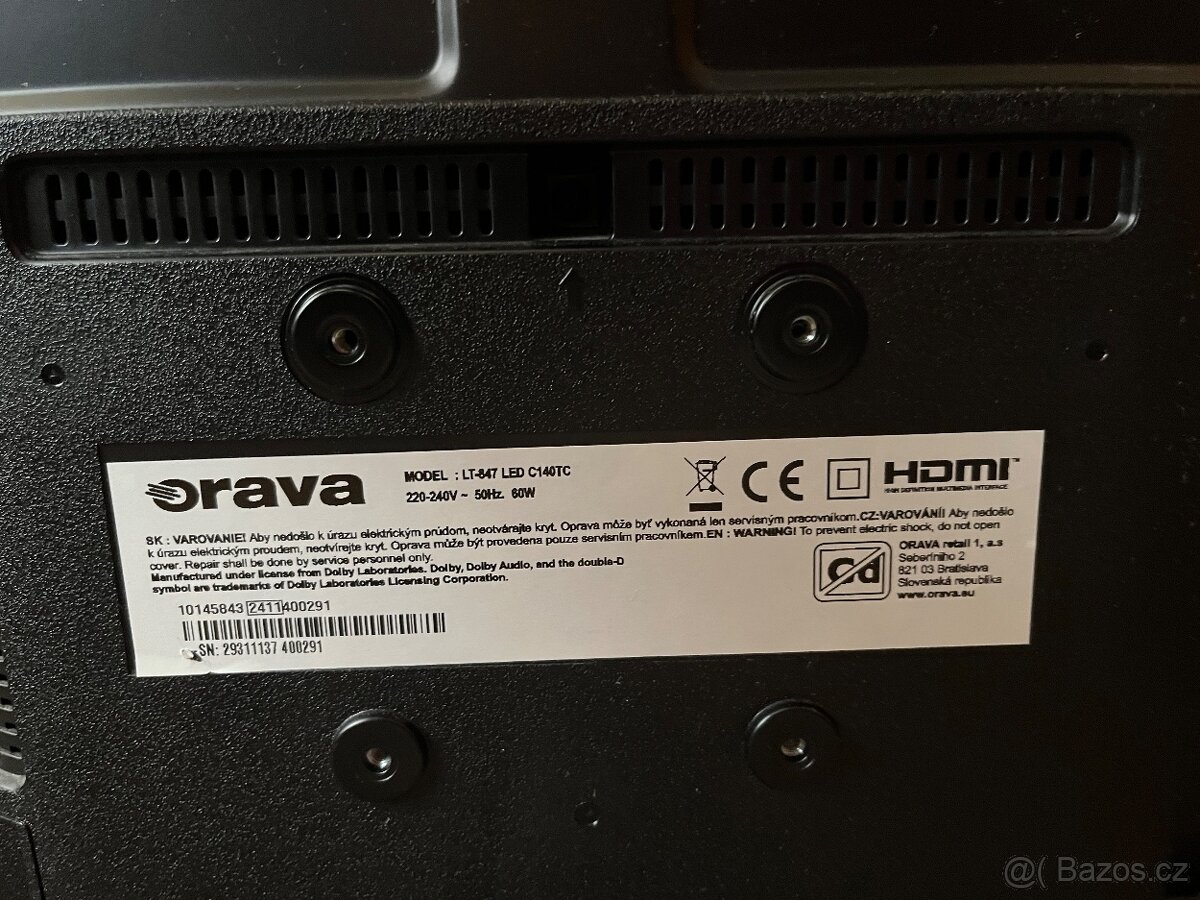 Televize Orava LT-847 - 2