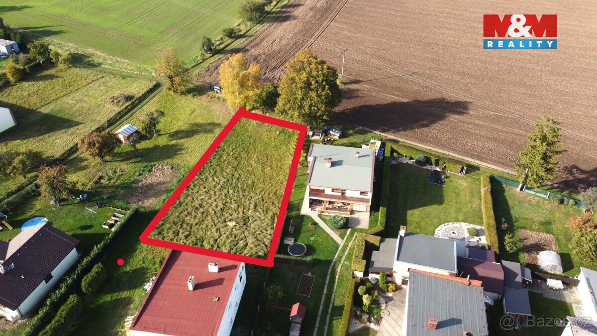 Prodej pozemku k bydlení, 959 m², Holasovice - Loděnice – pohled 2