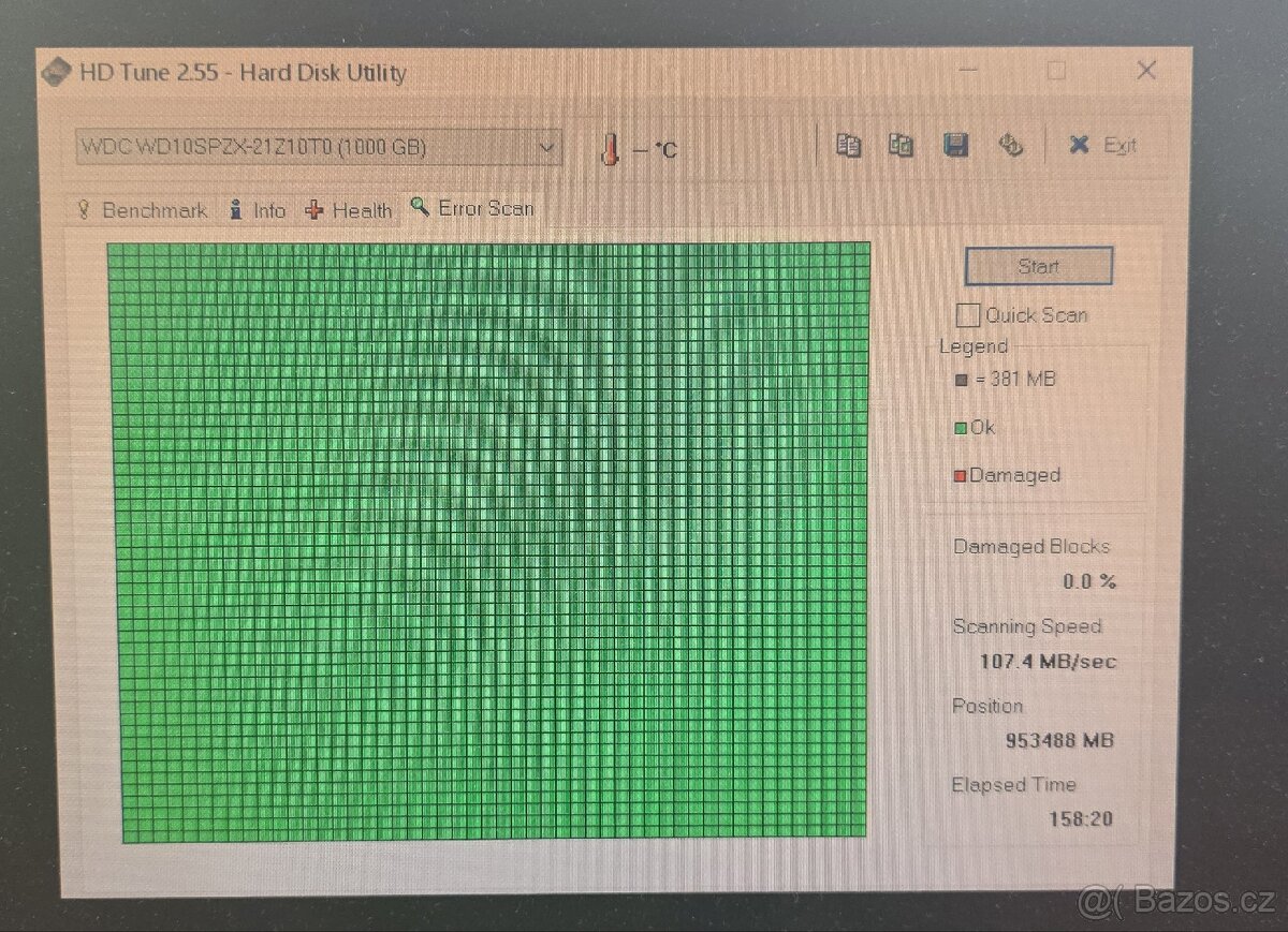 HDD SATA 2,5" 1TB otestovaný - 2