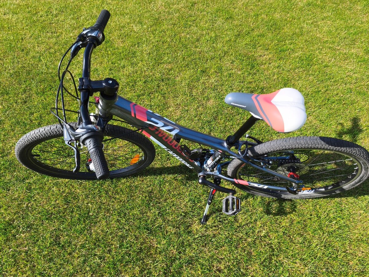 Cannondale Race 24" (šedá/růžová) - 2